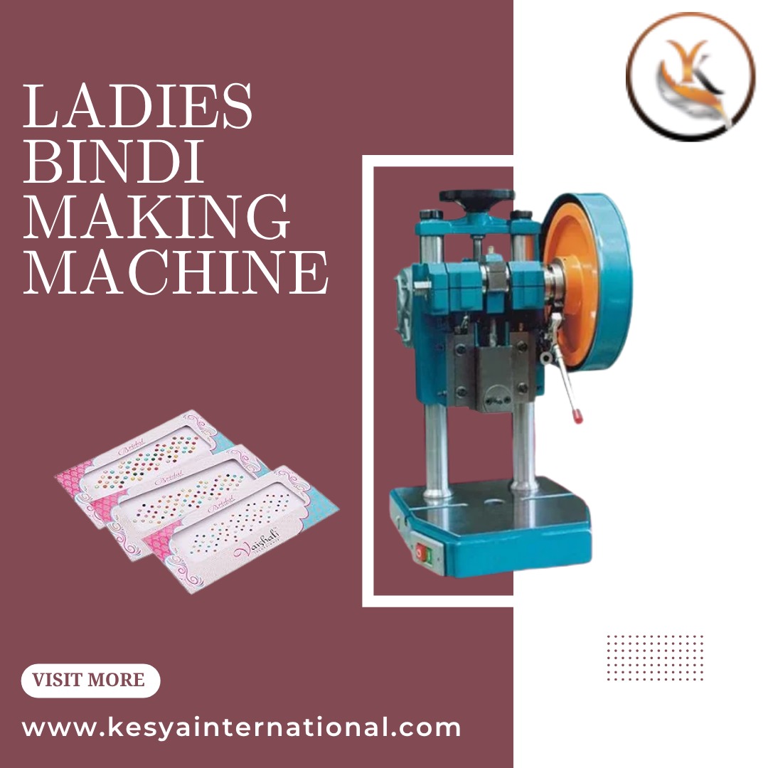 Ladies Bindi Making Machine