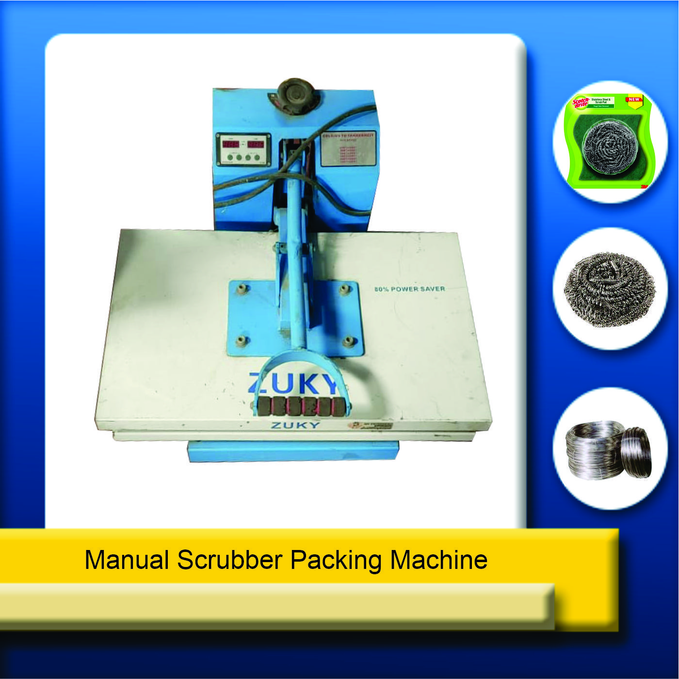 Scrubber Packing Machine
