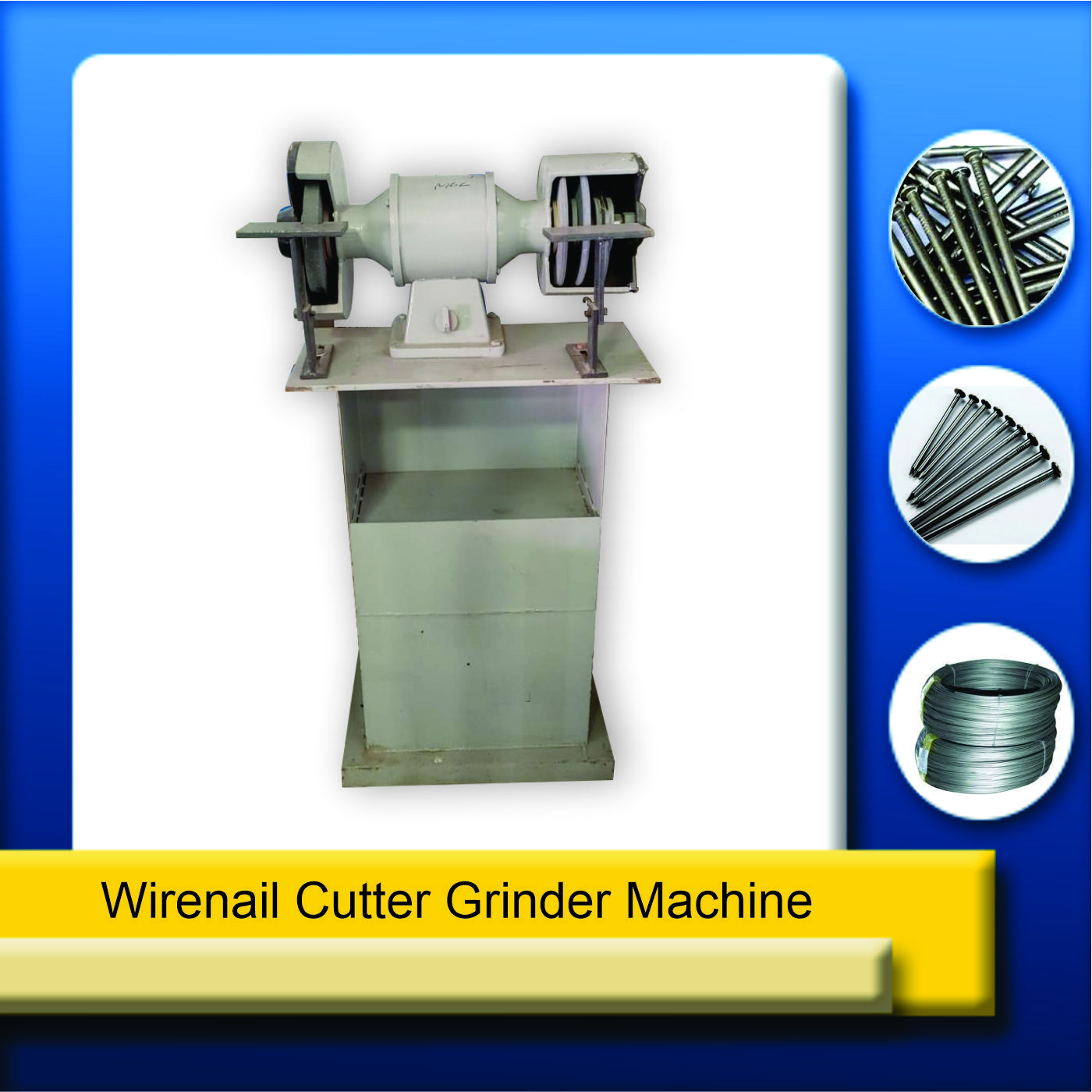 wire nail grinder machine